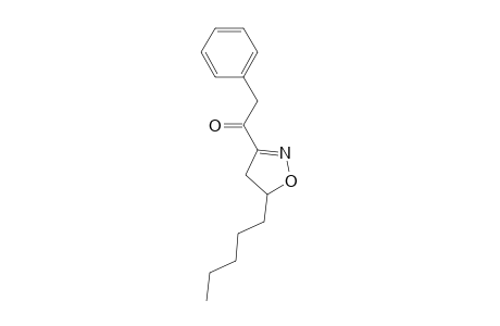 3-Phenylacetyl-5-pentyl-2-isoxazoline