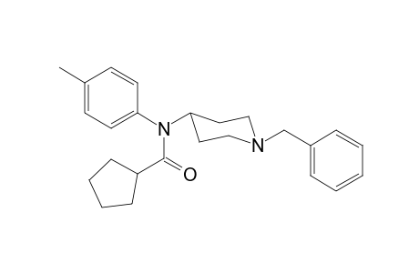 N-(1-Benzylpiperidin-4-yl)-N-(4-methylphenyl)cyclopentanecarboxamide