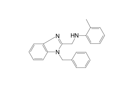 N-[(1-Benzyl-1H-benzimidazol-2-yl)methyl]-2-methylaniline