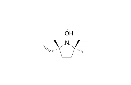 1-Pyrrolidinyloxy, 2,5-diethenyl-2,5-dimethyl-, trans-
