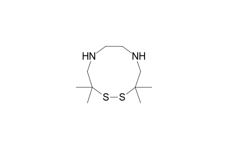 3,3,10,10-tetramethyl-1,2,5,8-dithiadiazecane