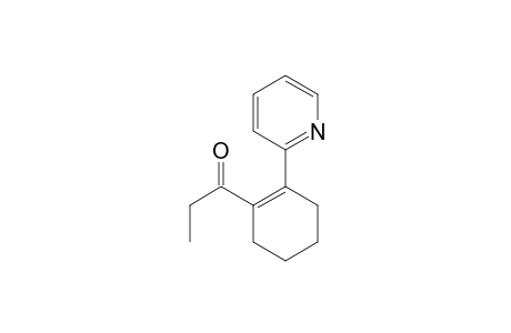 1-(2-pyridin-2-ylcyclohexen-1-yl)propan-1-one