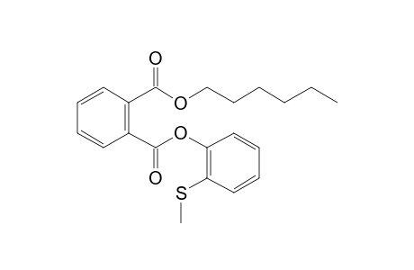 Phthalic acid, hexyl 2-(methylthio)phenyl ester