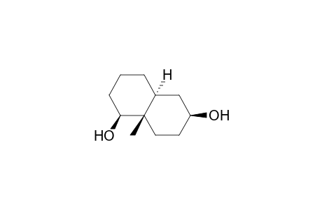 1,6-Naphthalenediol, decahydro-8a-methyl-, [1S-(1.alpha.,4a.beta.,6.alpha.,8a.alpha.)]-