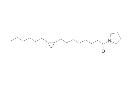 Pyrrolidine, 1-[8-(2-hexylcyclopropyl)-1-oxooctyl]-