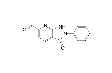 3-Oxo-2-phenyl-2,3-dihydro-1H-pyrazolo[3,4-b]pyridine-6-carbaldehyde