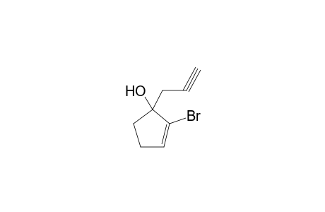 2-Bromo-1-(2-propynyl)-2-cyclopenten-1-ol