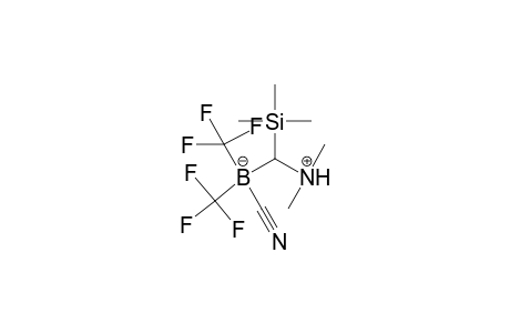 2-Azonia-4-boratapentane, 4-cyano-5-trifluoro-2-methyl-4-trifluoromethyl-3-trimethylsilyl-