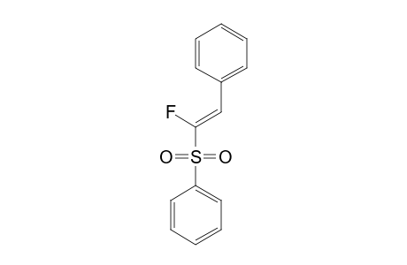 (E)-1-FLUORO-2-PHENYL-1-(PHENYLSULFONYL)-ETHENE