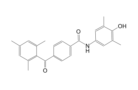 benzamide, N-(4-hydroxy-3,5-dimethylphenyl)-4-(2,4,6-trimethylbenzoyl)-