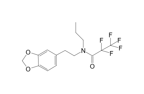 N-(2-(benzo[d][1,3]dioxol-5-yl)ethyl)-2,2,3,3,3-pentafluoro-N-propylpropanamide