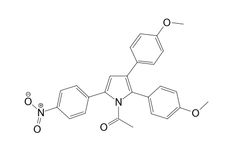 1-{2,3-Bis(4-methoxyphenyl)-5-(4-nitrophenyl)-1H-pyrrol-1-yl}ethanone