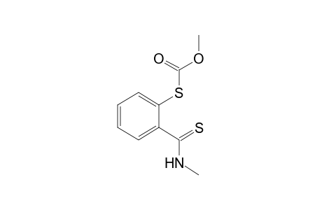 THIOCARBONIC ACID, O-METHYL ESTER, S-ESTER WITH o-MERCAPTO-N-METHYLTHIOBENZAMIDE