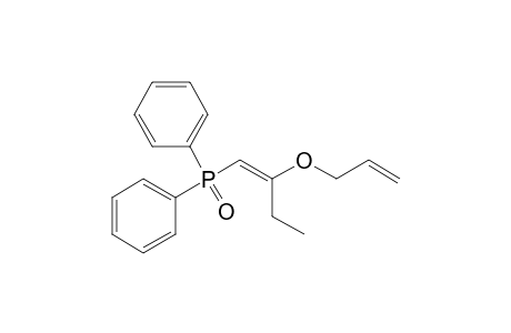 Phosphine oxide, diphenyl[2-(2-propenyloxy)-1-butenyl]-, (E)-