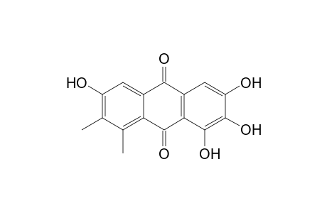 9,10-Anthracenedione, 1,2,3,6-tetrahydroxy-7,8-dimethyl-