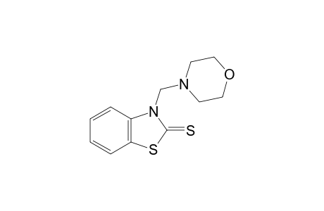 3-(morpholinomethyl)-2-benzothiazolinethione