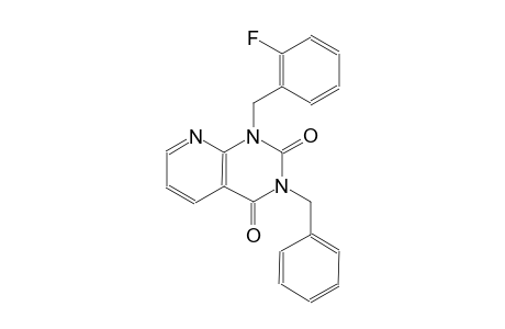 pyrido[2,3-d]pyrimidine-2,4(1H,3H)-dione, 1-[(2-fluorophenyl)methyl]-3-(phenylmethyl)-