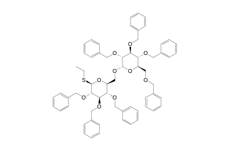 ETHYL-2,3,4-TRI-O-BENZYL-6-O-(2,3,4,6-TETRA-O-BENZYL-ALPHA-L-GLUCOPYRANOSYL)-1-THIO-BETA-D-GLUCOPYRANOSIDE