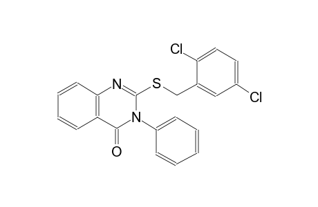 2-[(2,5-dichlorobenzyl)sulfanyl]-3-phenyl-4(3H)-quinazolinone