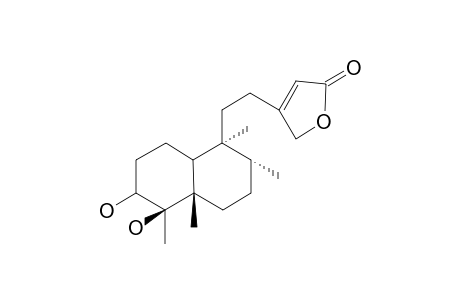 3A,4B-DIHYDROXY-5B,10B-cis-17A,20A-CLERODA-13(14)-EN-15,16-OLIDE