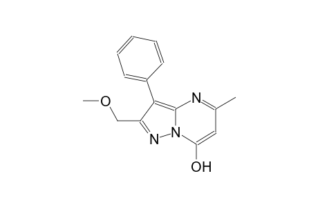 pyrazolo[1,5-a]pyrimidin-7-ol, 2-(methoxymethyl)-5-methyl-3-phenyl-