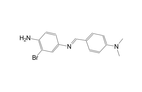 1,4-benzenediamine, 2-bromo-N~4~-[(E)-[4-(dimethylamino)phenyl]methylidene]-