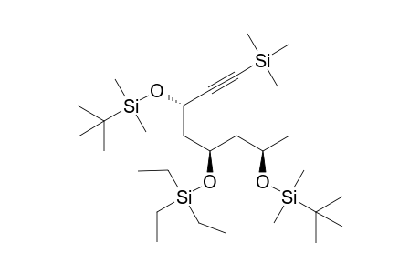 (3S,5R,7R)-3,7-bis(tert-Butyldimethylsilyloxy)-5-(triethylsilyloxy)-1-(trimethylsilyl)oct-1-yne