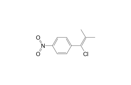 Benzene, 1-(1-chloro-2-methyl-1-propenyl)-4-nitro-