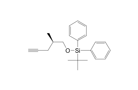Silane, (1,1-dimethylethyl)[(2-methyl-4-pentynyl)oxy]diphenyl-, (R)-