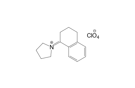 1-(3,4-dihydro-1(2H)-naphthylidene)pyrrolidinium perchlorate