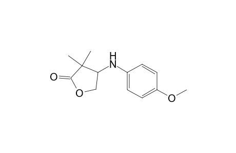 3,3-Dimethyl-4-(p-anisidino)tetrahydrofuran-2-one