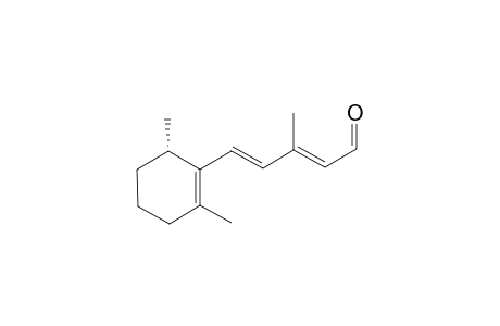 (S)(2E,4E)-5-(2,6-Dimethylcyclohex-1-enyl)-3-methylpenta-2,4-dienal