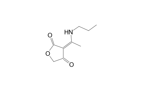 2,4(5H)-Furandione, 3-[1-(propylamino)ethylidene]-