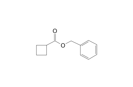 Cyclobutanecarboxylic acid, benzyl ester