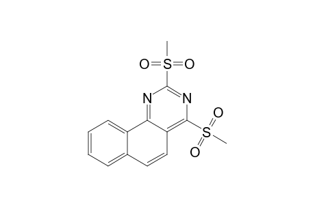 2,4-Bis(methylsulfonyl)benzo[h]quinazoline