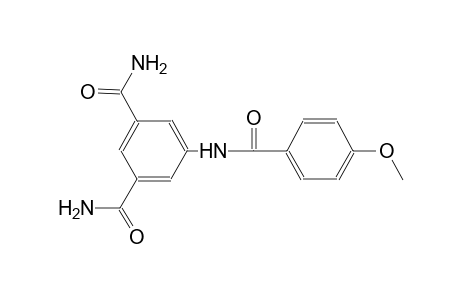 5-[(4-methoxybenzoyl)amino]isophthalamide