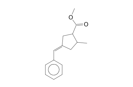 Methyl (4E)-4-benzylidene-2-methylcyclopentanecarboxylate