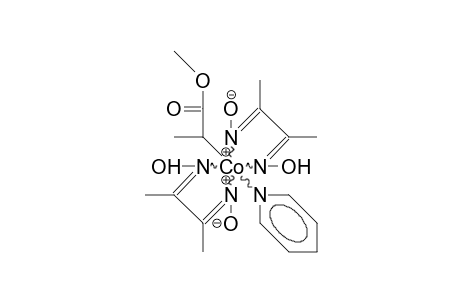 (1-Methoxycarbonylethyl)-pyridine-cobaloxime