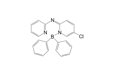 Pyridine, 1,2-dihydro-1-diphenylboryl-5-chloro-2-(2-pyridylimino)-
