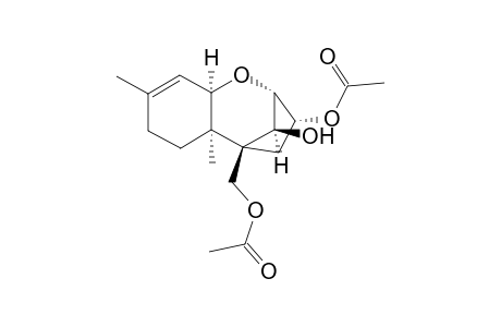 3.alpha.,14-diacetoxy-12.beta.-hydroxy-13-nortrichothec-9-ene
