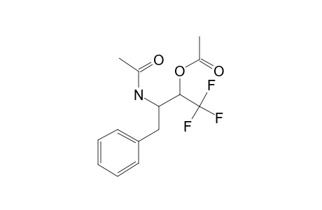 3-Amino-1,1,1-trifluoro-4-phenylbutan-2-ol, N-methyl-, acetate