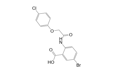5-bromo-2-{[(4-chlorophenoxy)acetyl]amino}benzoic acid