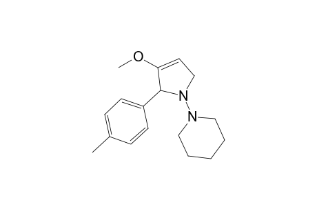 N-Piperidino-2-(p-methylphenyl)-3-methoxy-2,5-dihydropyrrole