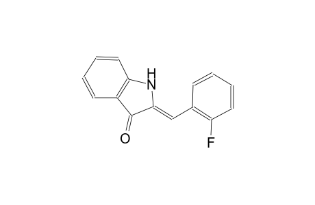 (2Z)-2-(2-fluorobenzylidene)-1,2-dihydro-3H-indol-3-one