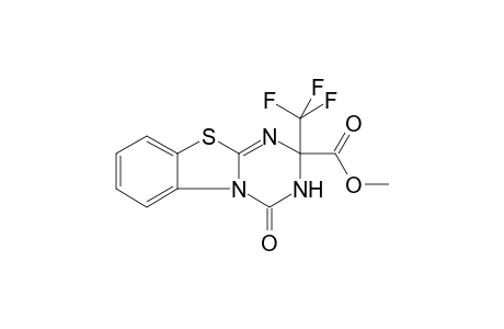 2H-[1,3,5]Triazino[2,1-b][1,3]benzothiazole-2-carboxylic acid, 3,4-dihydro-4-oxo-2-(trifluoromethyl)-, methyl ester