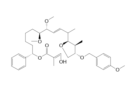 4-Demethoxy-2,3-dihydro-4,7-epoxy-5-O-(4'-methoxybenzyl)-secosoraphen