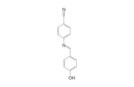 Benzonitrile, 4-[[(4-hydroxyphenyl)methylene]amino]-