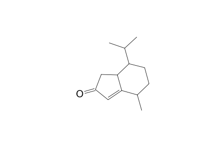 2H-Inden-2-one, 1,4,5,6,7,7a-hexahydro-4-methyl-7-(1-methylethyl)-