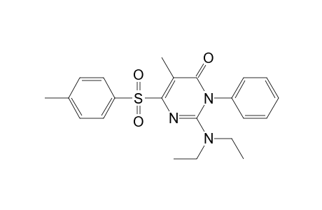 2-(diethylamino)-5-methyl-3-phenyl-6-tosyl-4(3H)-pyrimidinon
