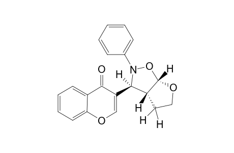 exo-3-(2-Phenyl-1,7-dioxa-2-azabicyclo3.3.0]octan-3-yl)benzopyran-4-one